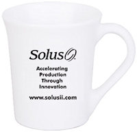 Ceramic Mugs: 16oz White Glossy Ceramic Coffee Mugs